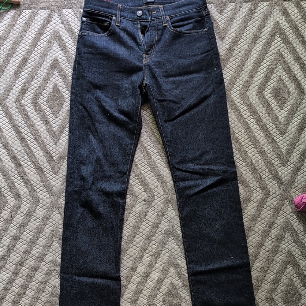 7 For All Mankind Black Skinny Jeans